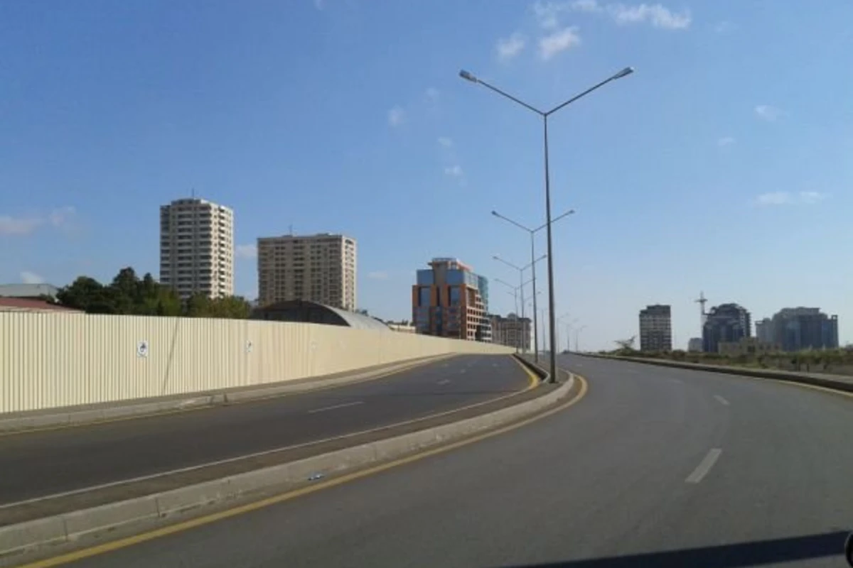 В центре Баку сдана в эксплуатацию новая дорога