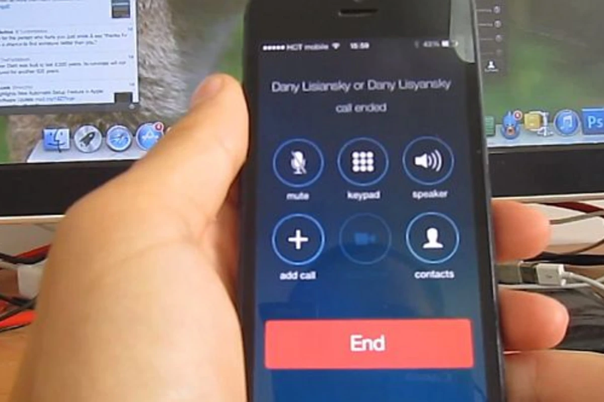 Баг в защите iOS 7.0.2 (видео)