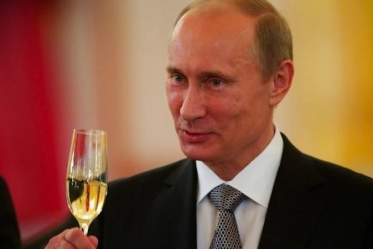 Президент РФ Владимир Путин празднует день рождения