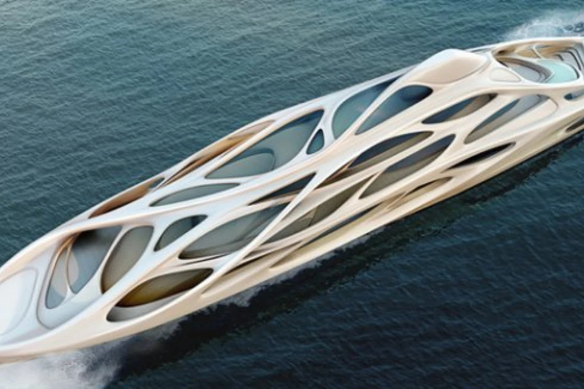 Супер-яхта от Zaha Hadid и Blohm + Voss