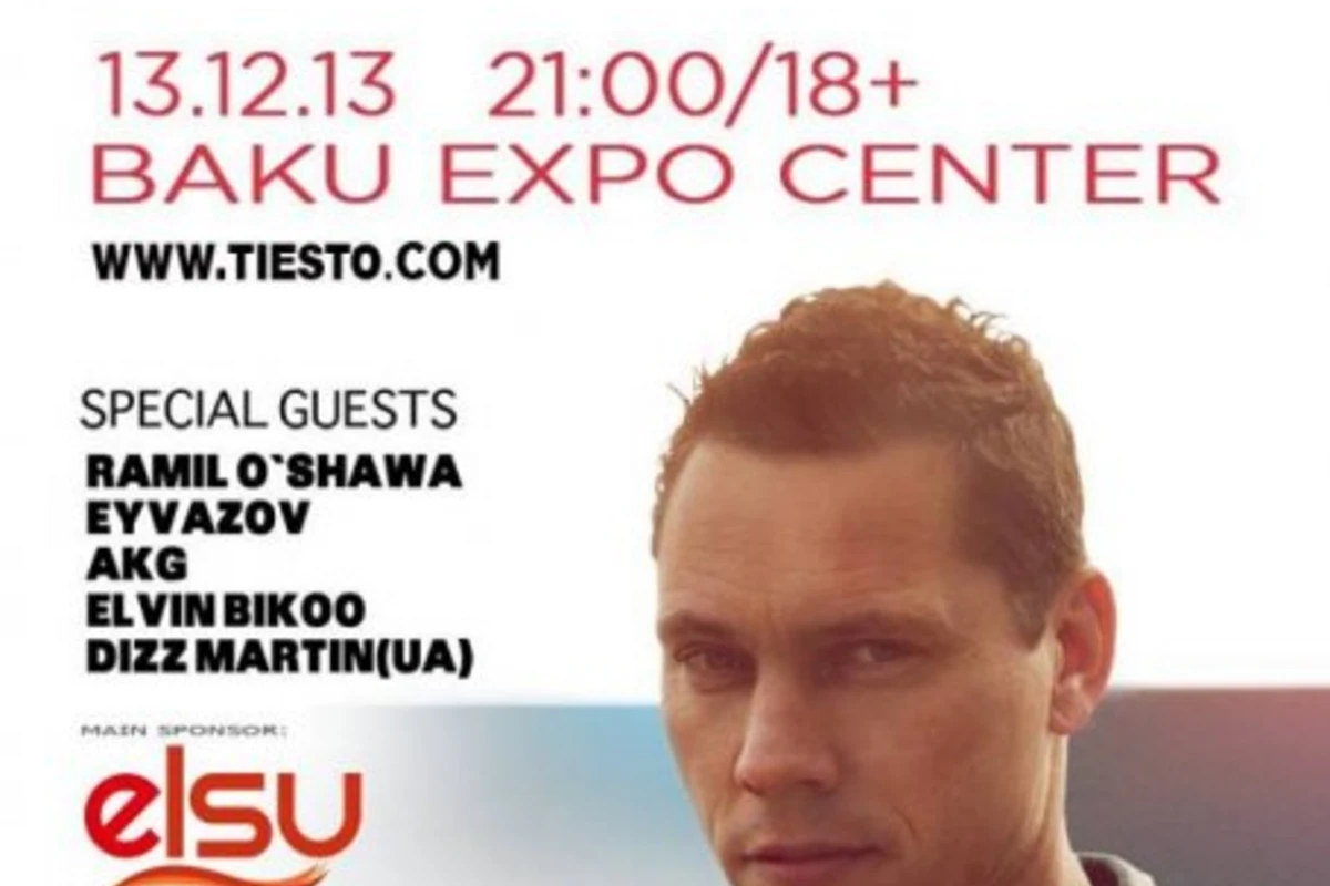 Всемирно известный ди-джей Tiesto выступит в Баку