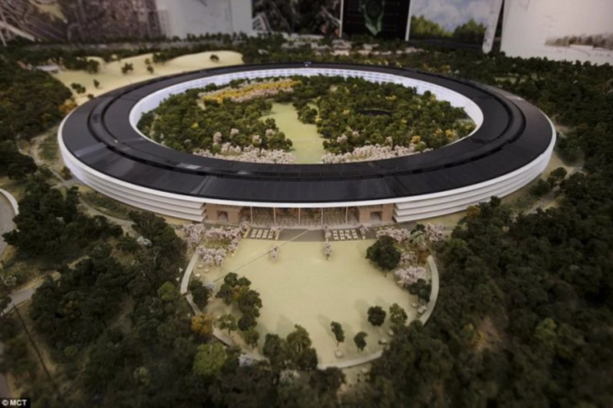 Apple показала, как будет выглядеть штаб-квартира iSpaceship