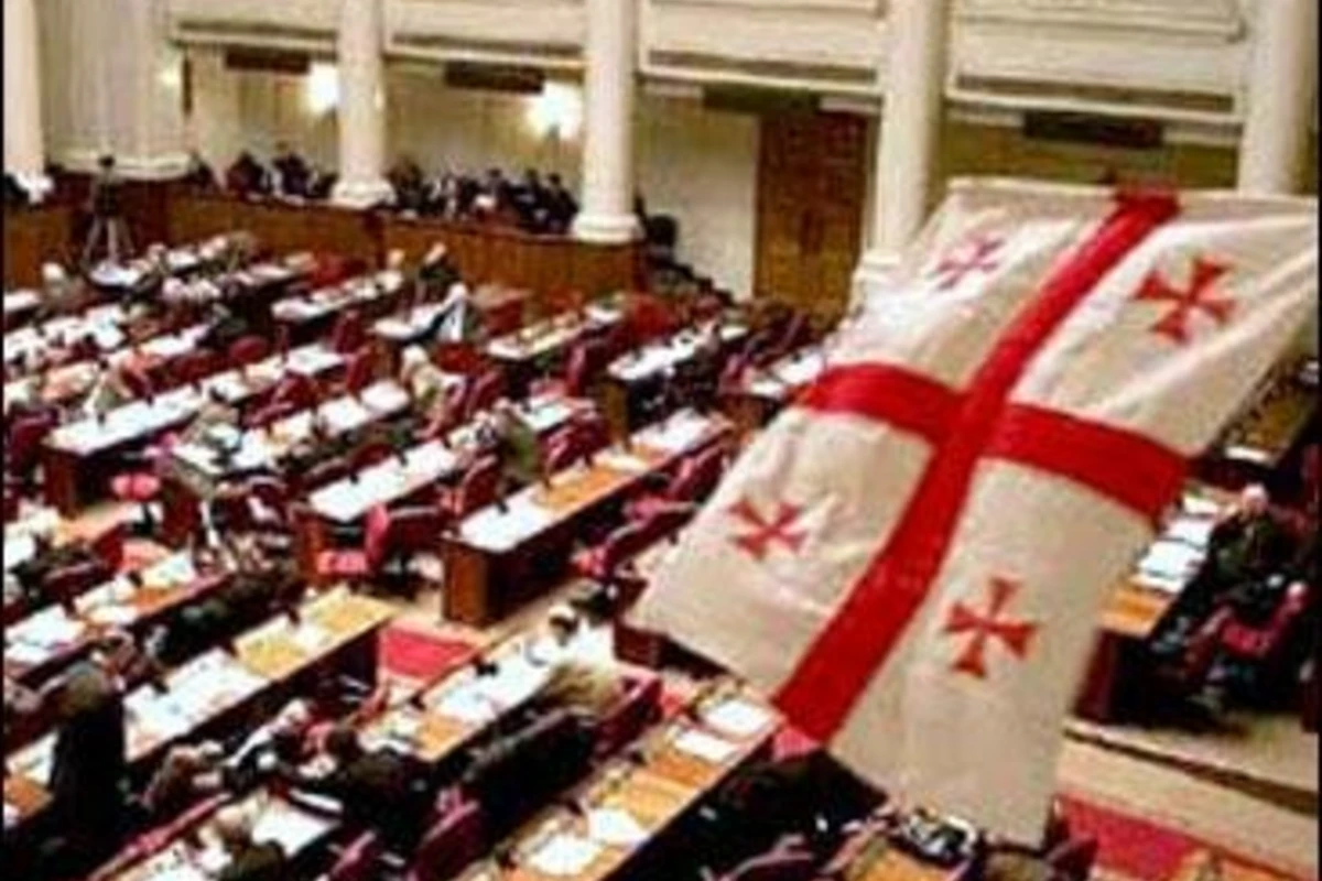 В грузинском парламенте произошла драка