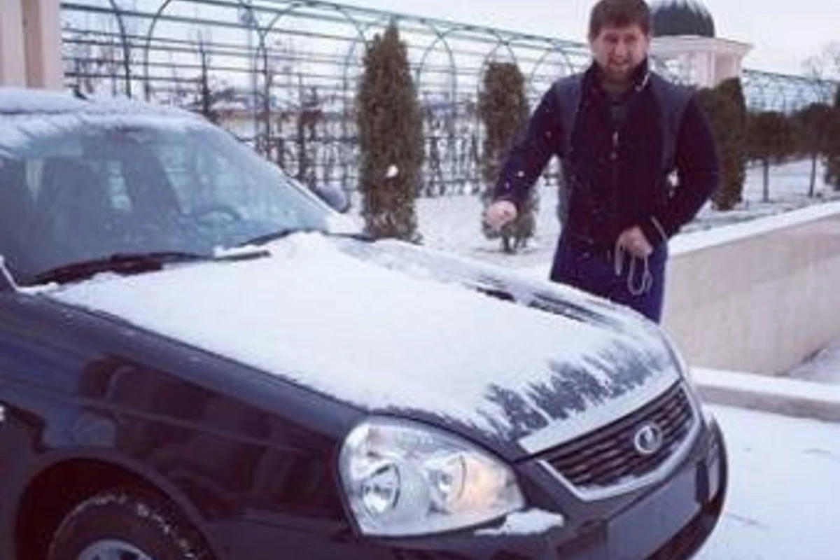 Рамзану Кадырову подарили Lada Priora за «лайк» в соцсети