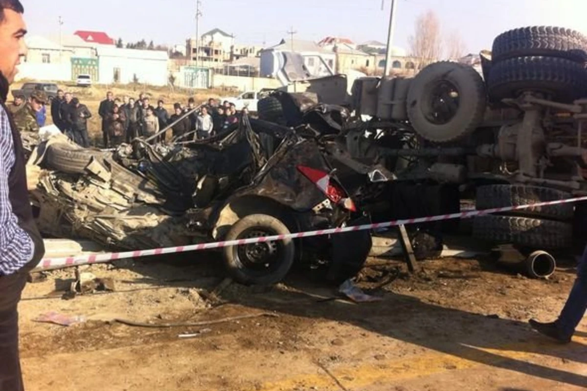 На автомагистрали Баку-Сумгайыт произошло ужасное ДТП