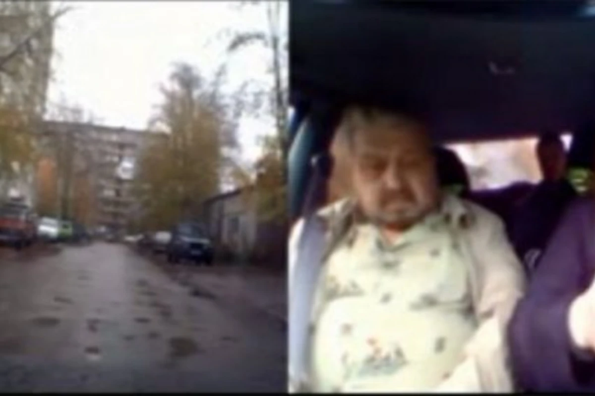 Девушка сдает экзамен по вождению (видео)
