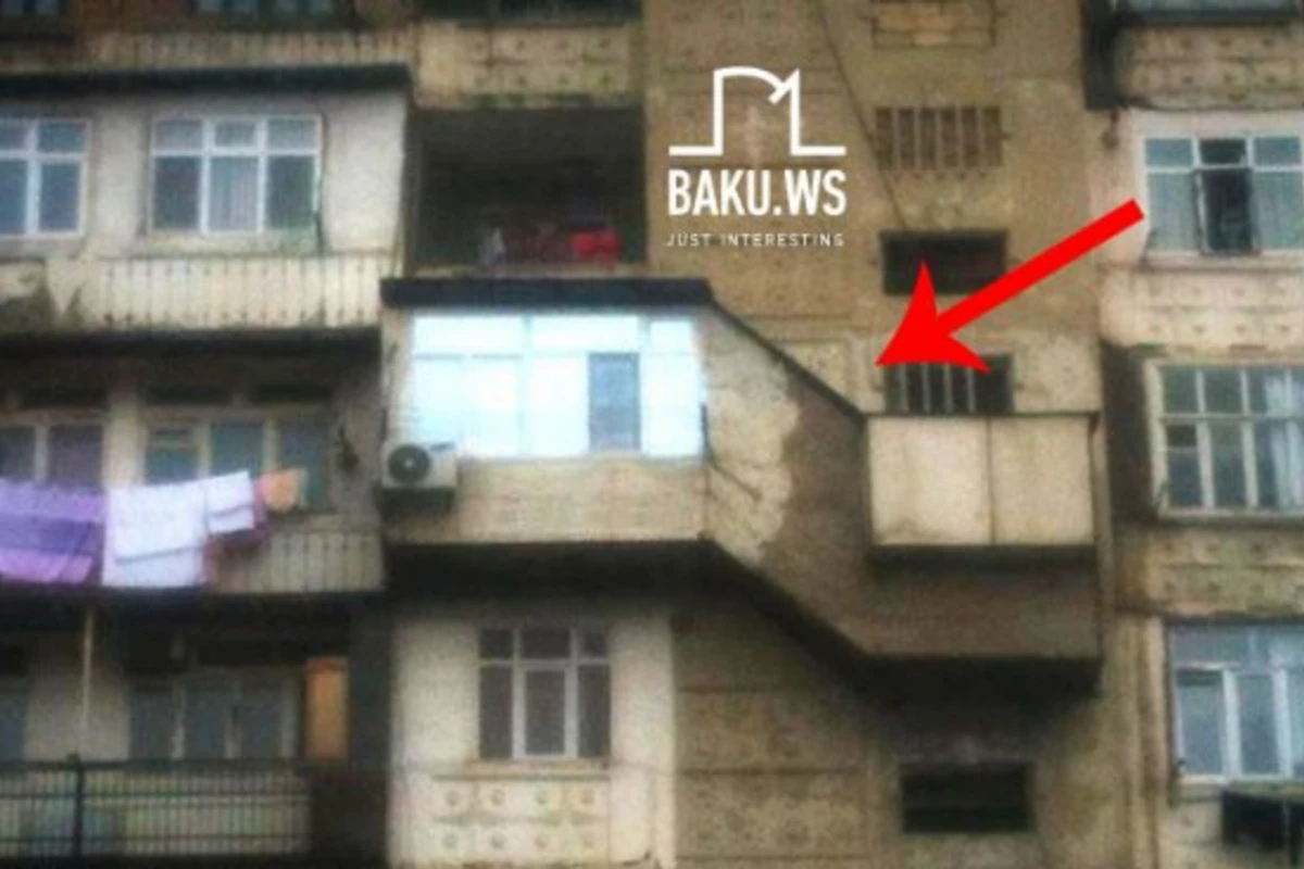 Уникальная постройка в Баку