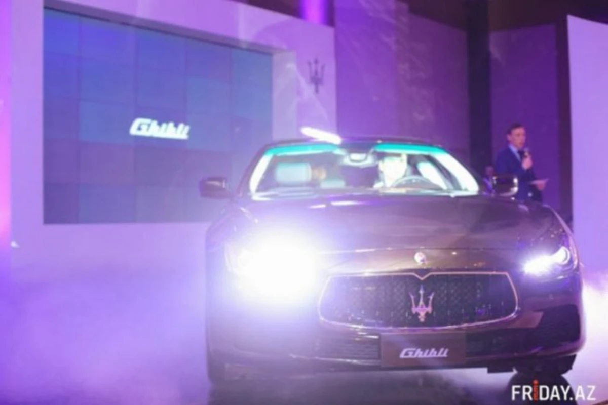 В Баку прошла презентация Maserati Ghibli