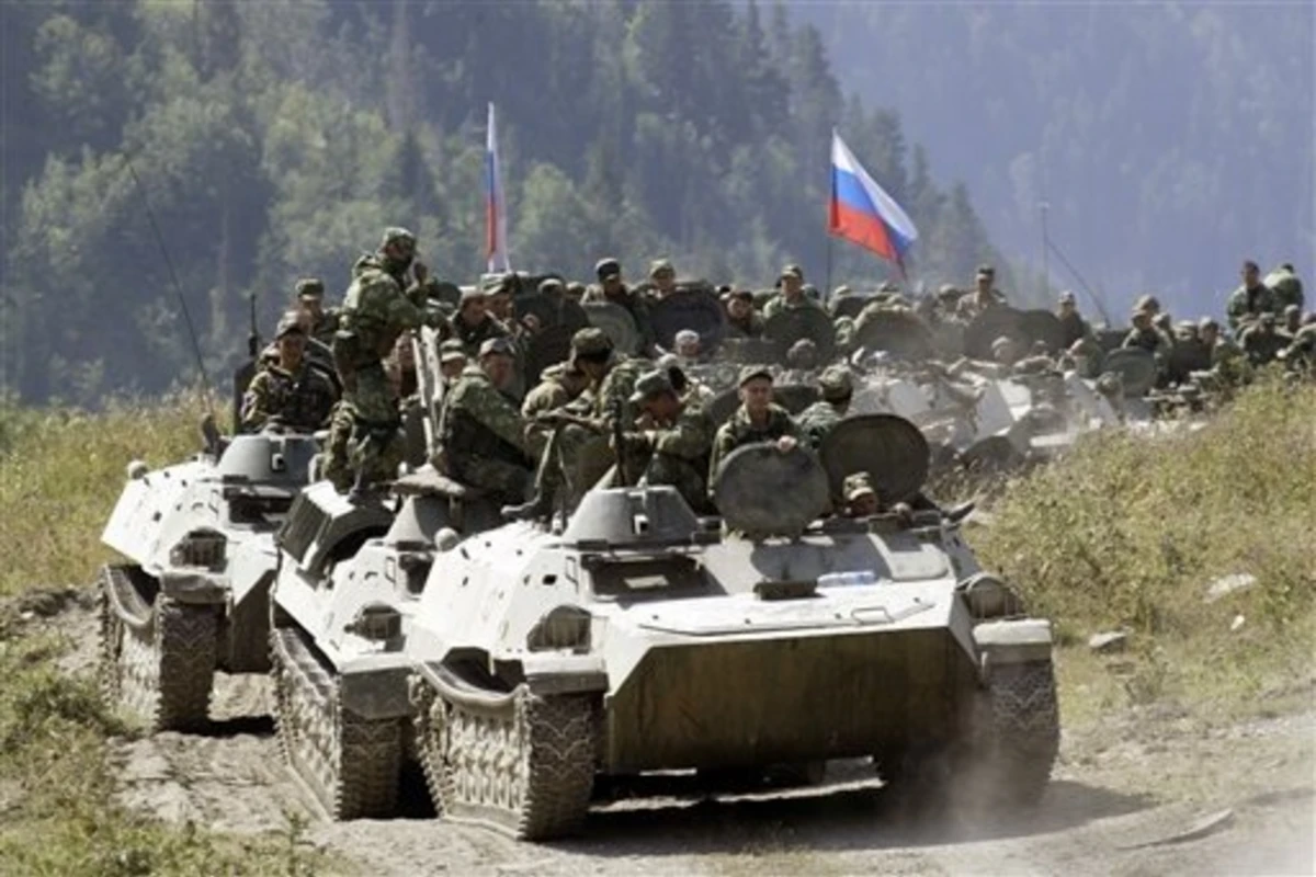 Российские войска введены на территорию Украины