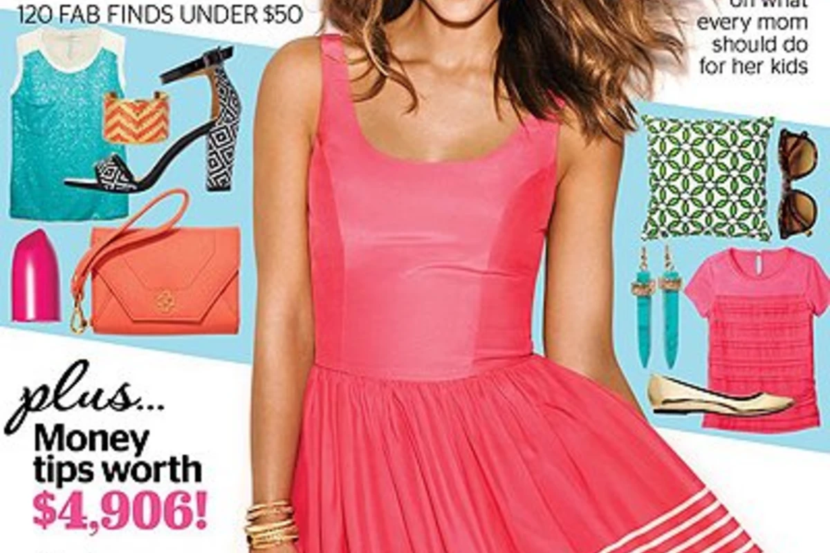 Джессика Альба на страницах Redbook Magazine