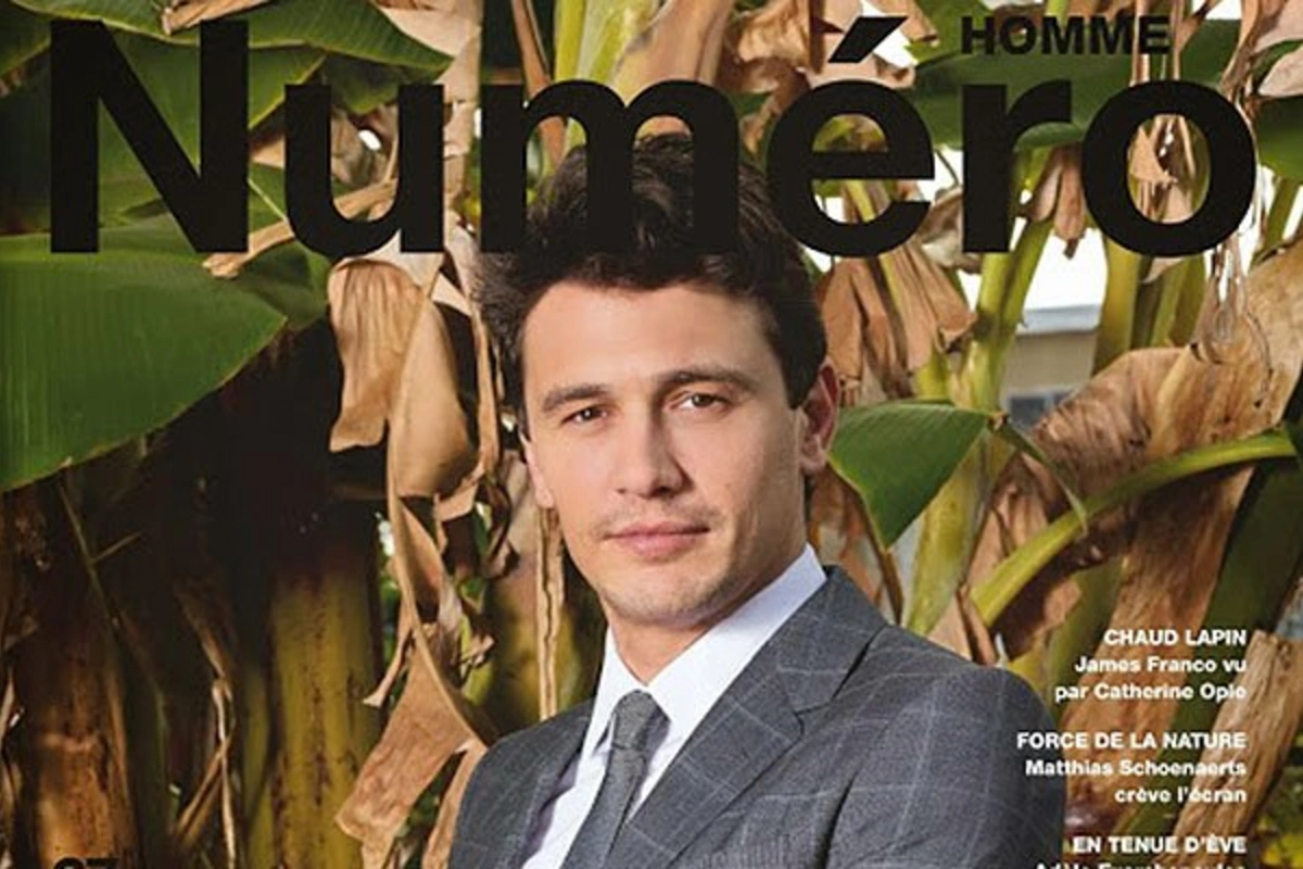 Джеймс Франко на обложке Numero