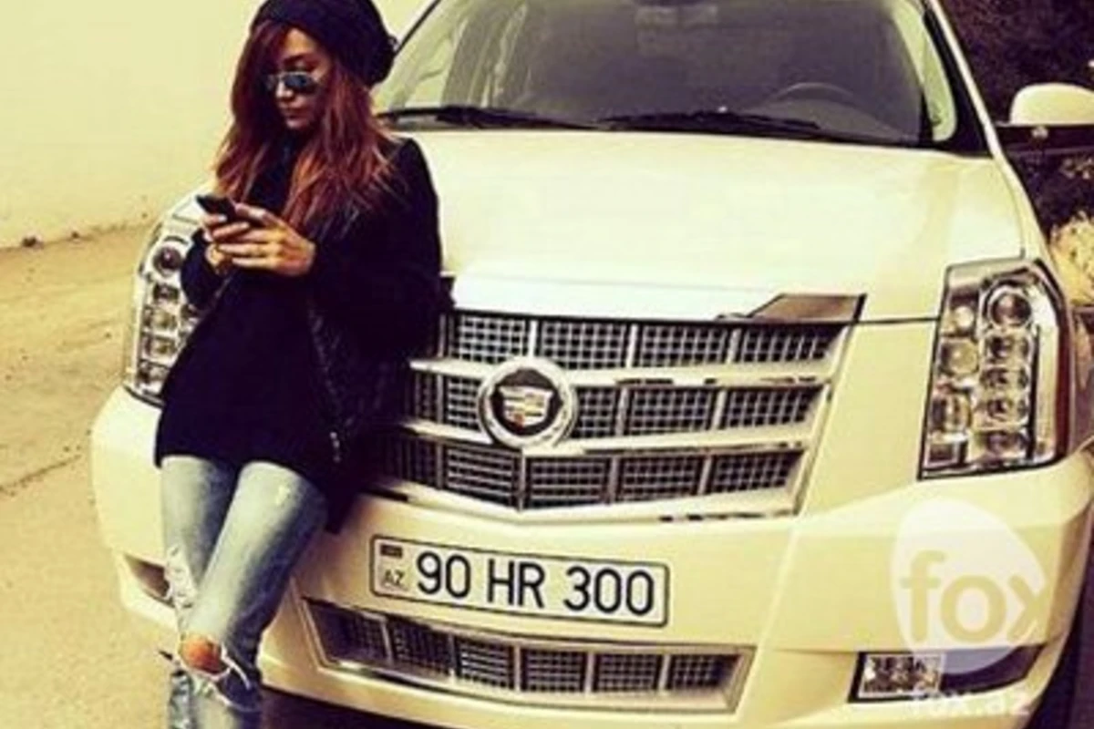 Ройя в соцсети поделилась фотоснимками своего автомобиля