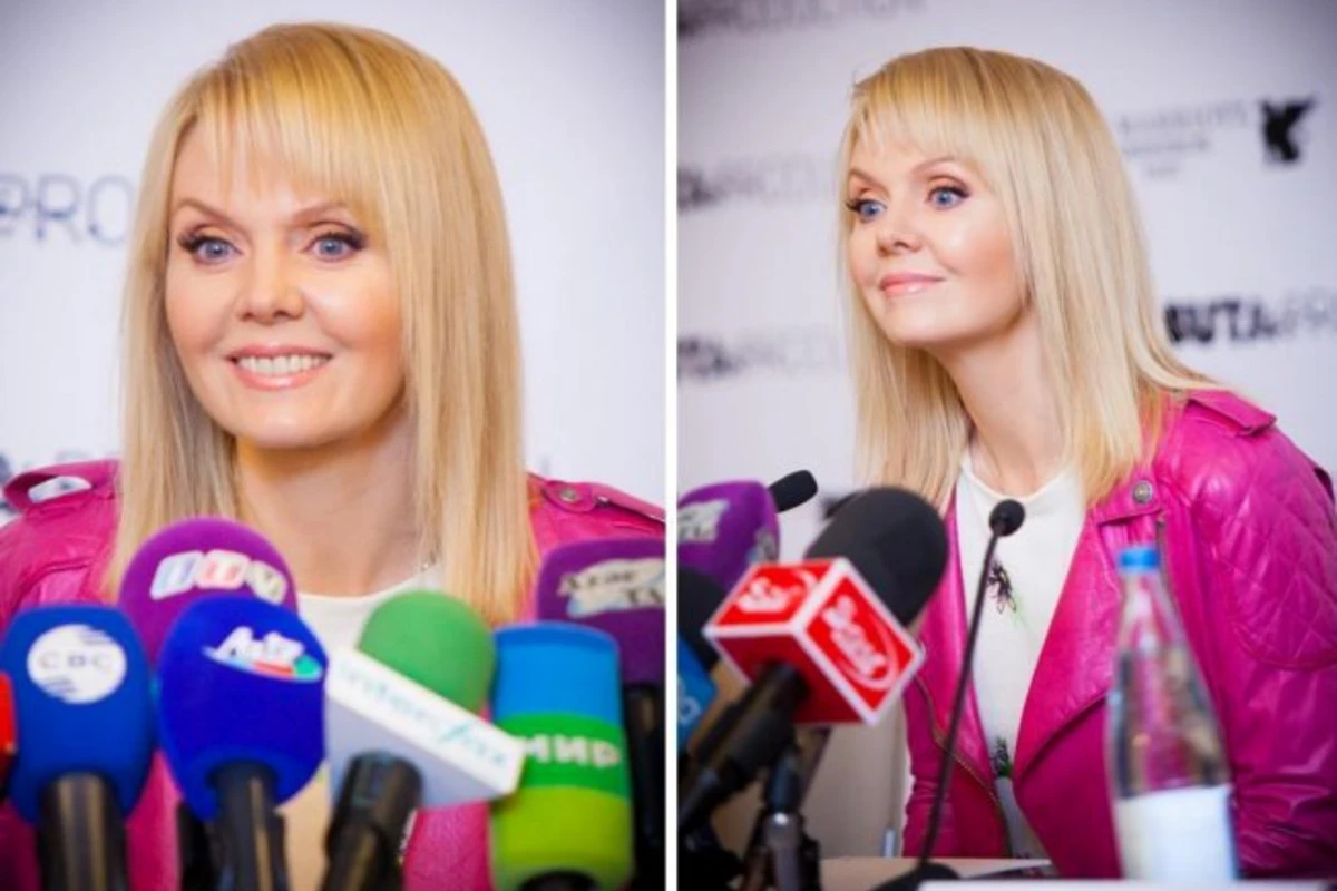 Валерия прибыла в Баку