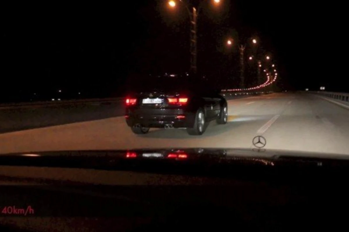Распространилось видео автогонки сына азербайджанского депутата (видео)