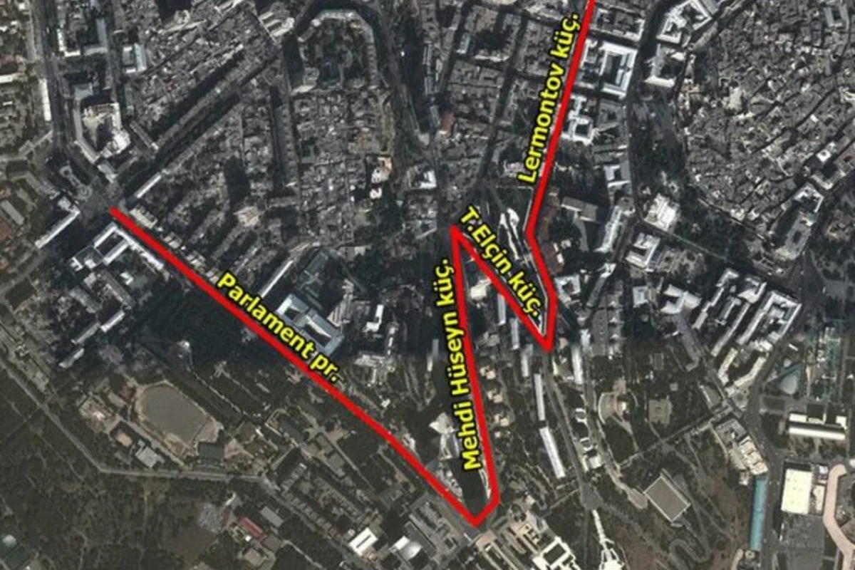 Сегодня в центре Баку будет ограничено автодвижение