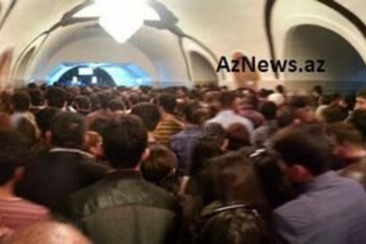 В бакинском метро вновь возникла паника