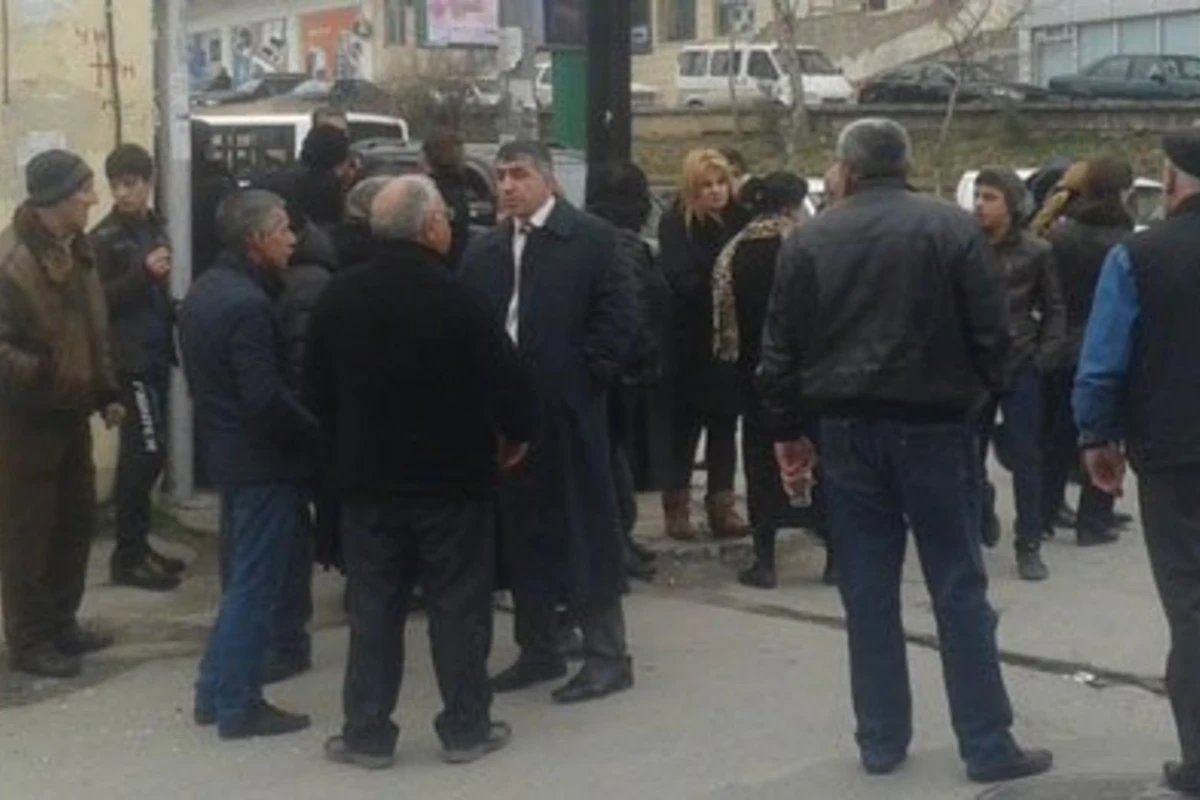 В Баку проводится акция протеста