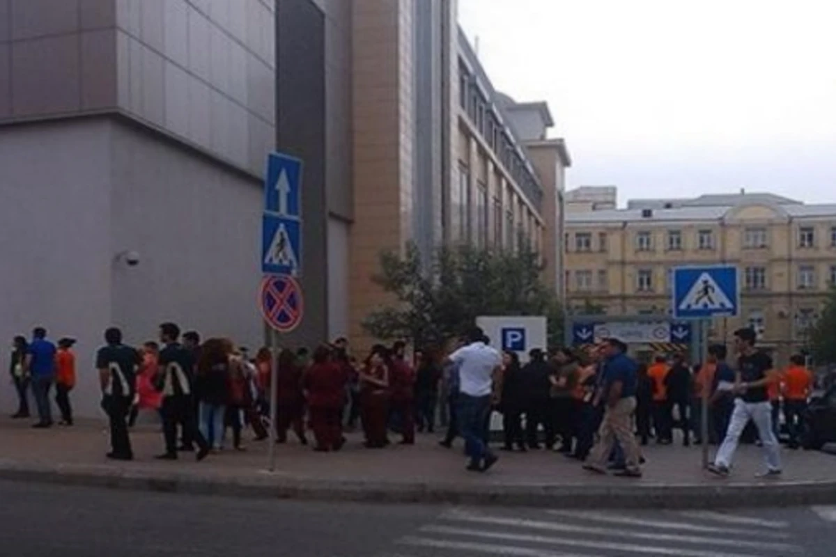 Тревога в ТЦ 28 Mall