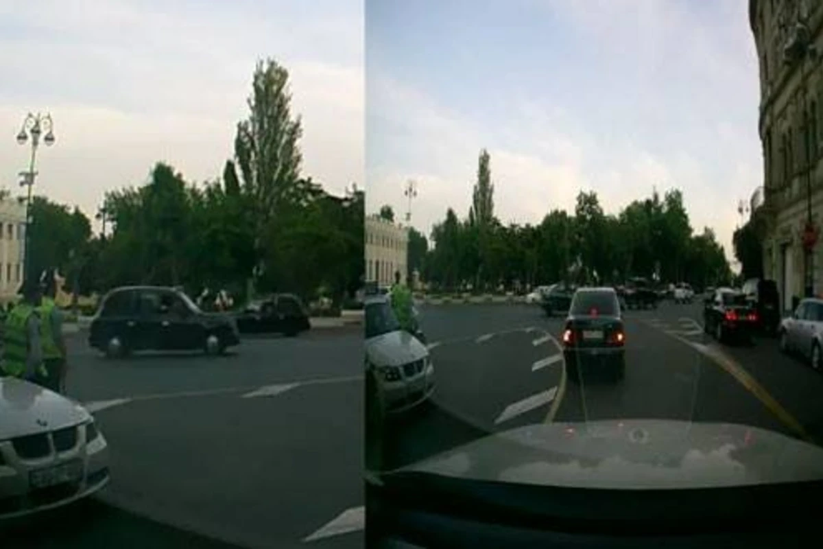 Турал Юсифов докопался до сотрудников дорожной полиции (видео)