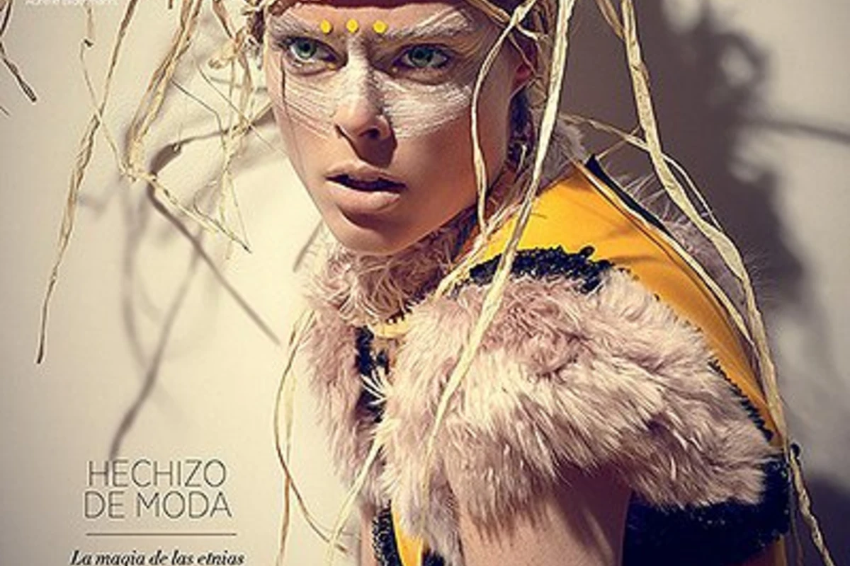 Коко Роша на страницах испанского Harper's Bazaar