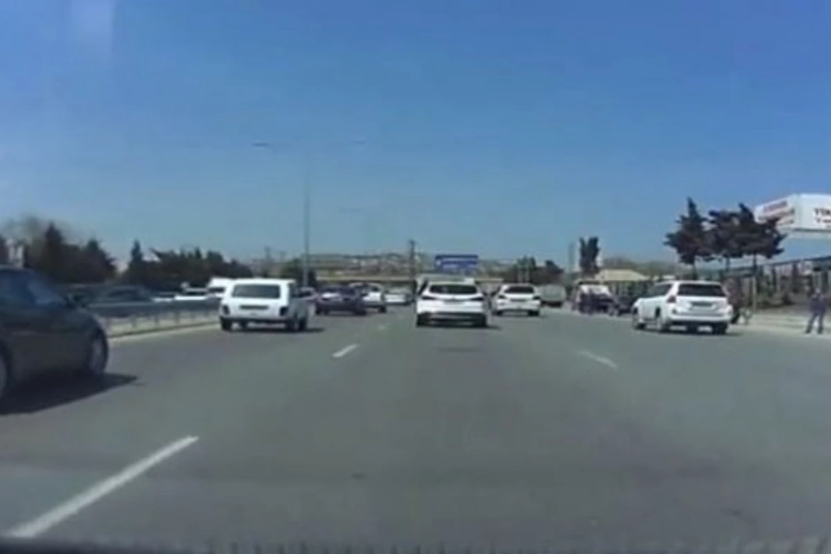 Аварии на бакинских улицах (видео)