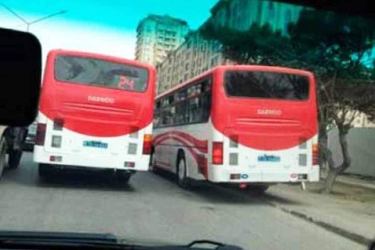В Баку арестован водитель автобуса за автохулиганство