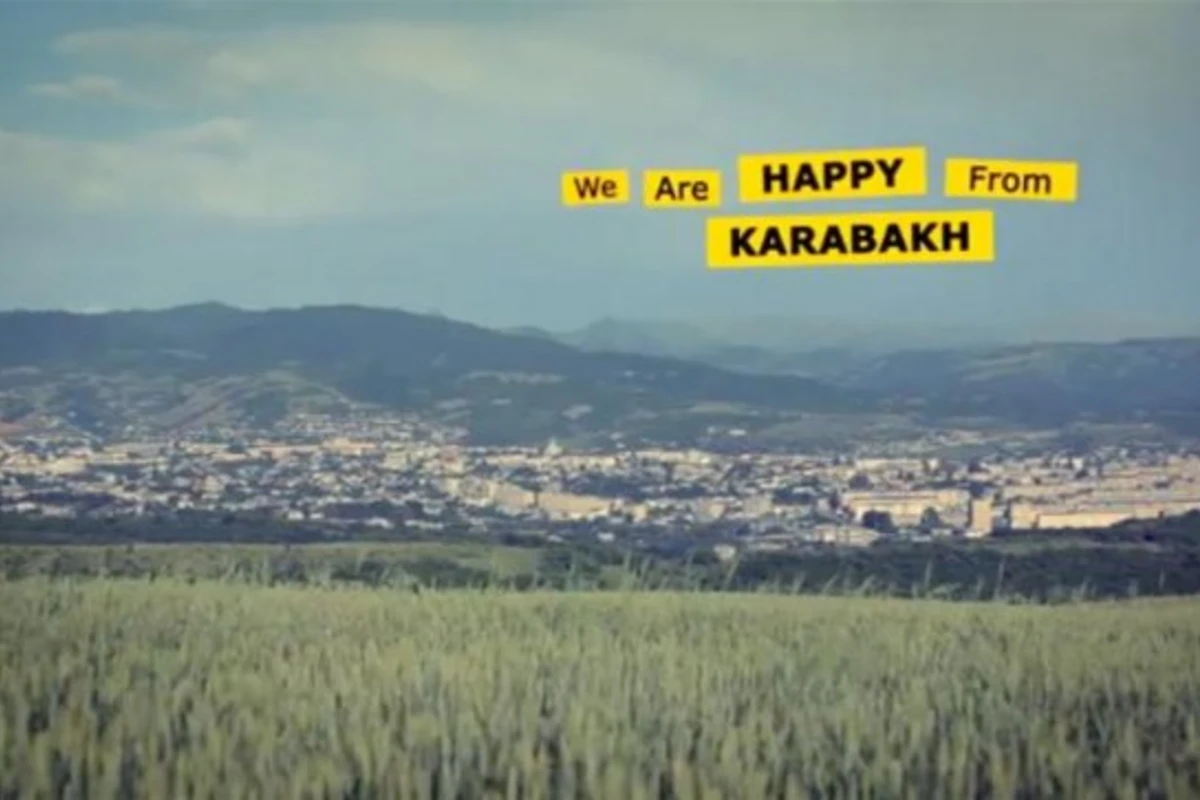 Армяне сняли клип на песню «Happy» в Карабахе (видео)