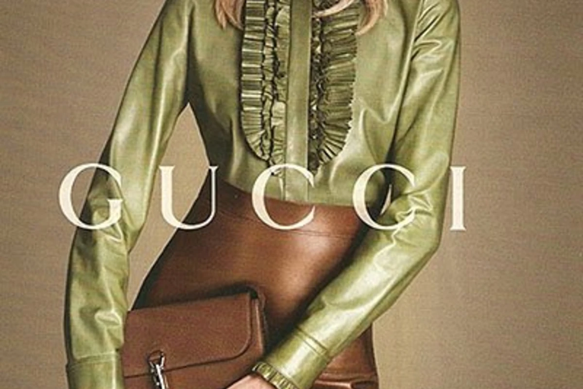 Наташа Поли и другие модели в рекламе Gucci