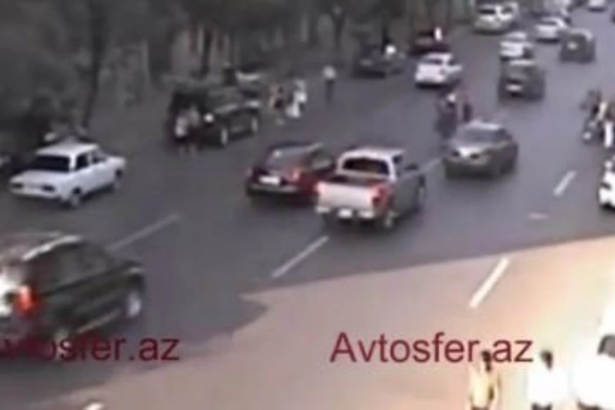К чему приводят нарушения ПДД пешеходами в Баку (видео)