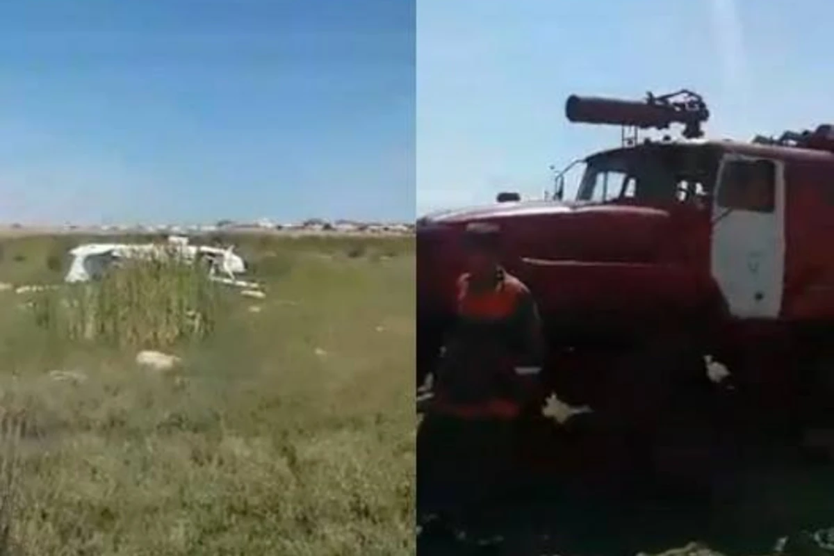 Стала известна причина падения самолета в Баку (видео)