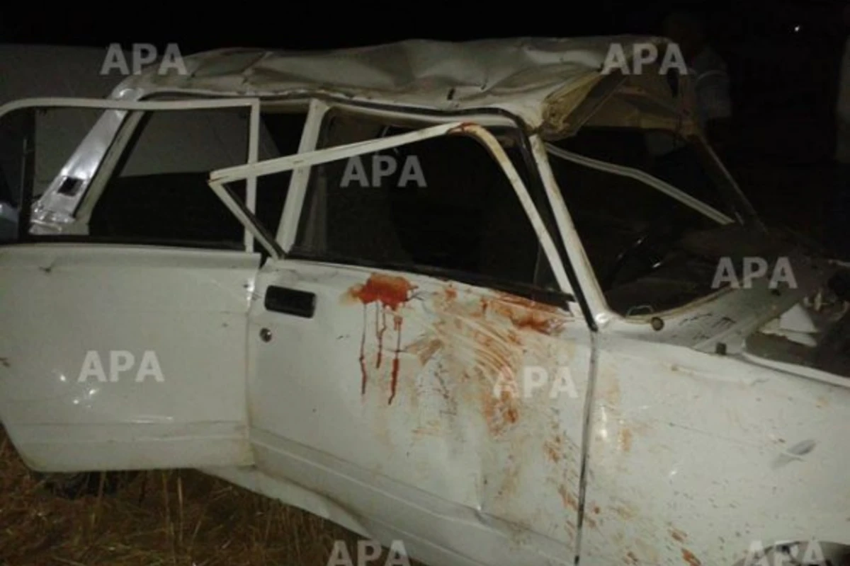 Азербайджанские военнослужащие попали в аварию, есть жертвы