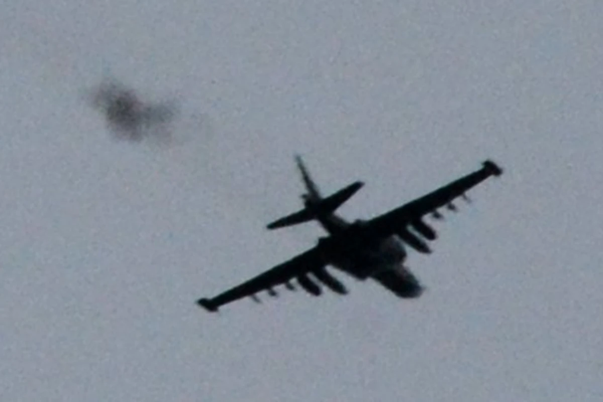 На востоке Украины ополченцы сбили два Су-25