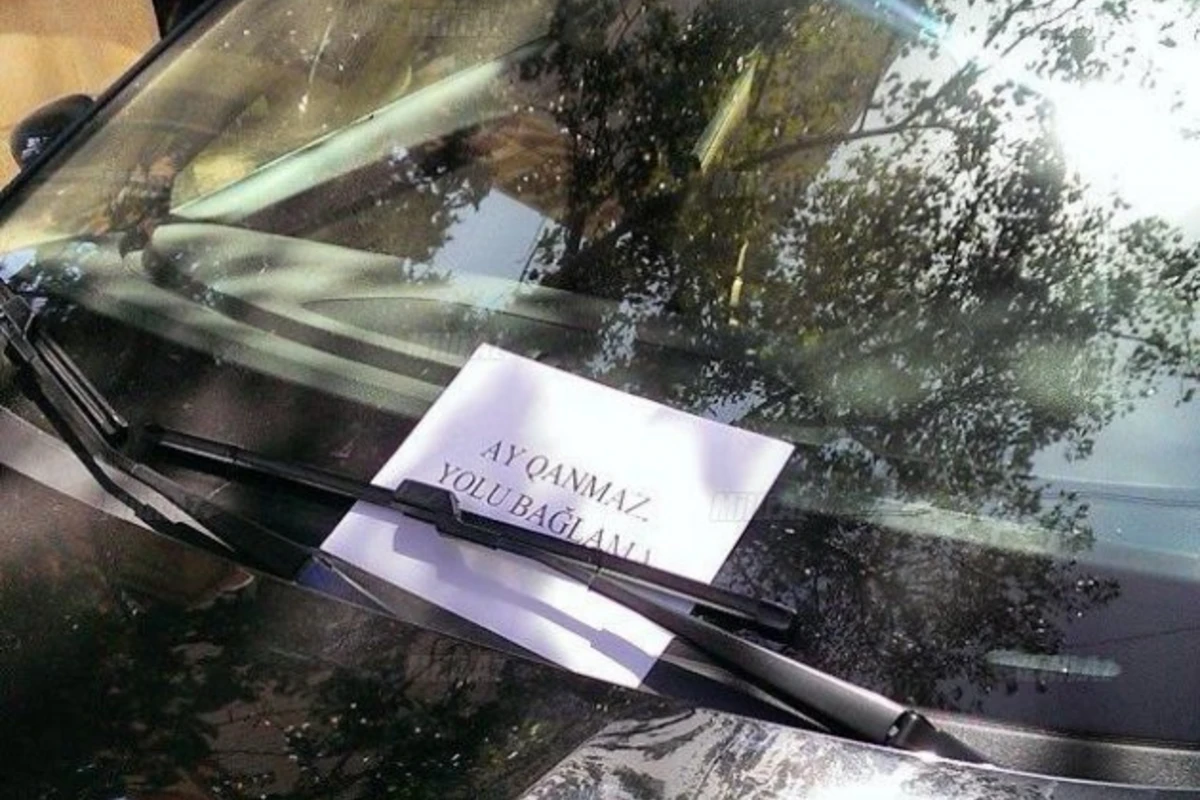 В Баку наказали наглого водителя