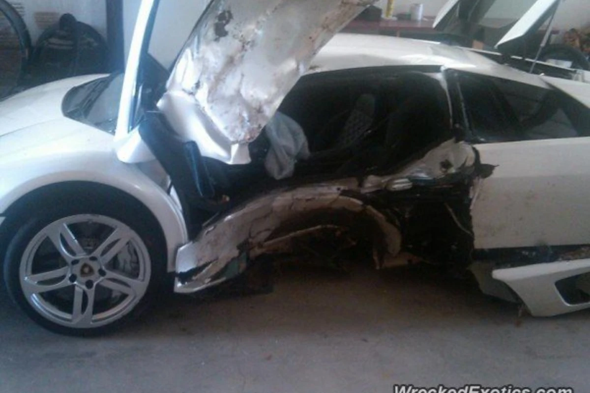 В США тинейджер разбил Lamborghini Murcielago