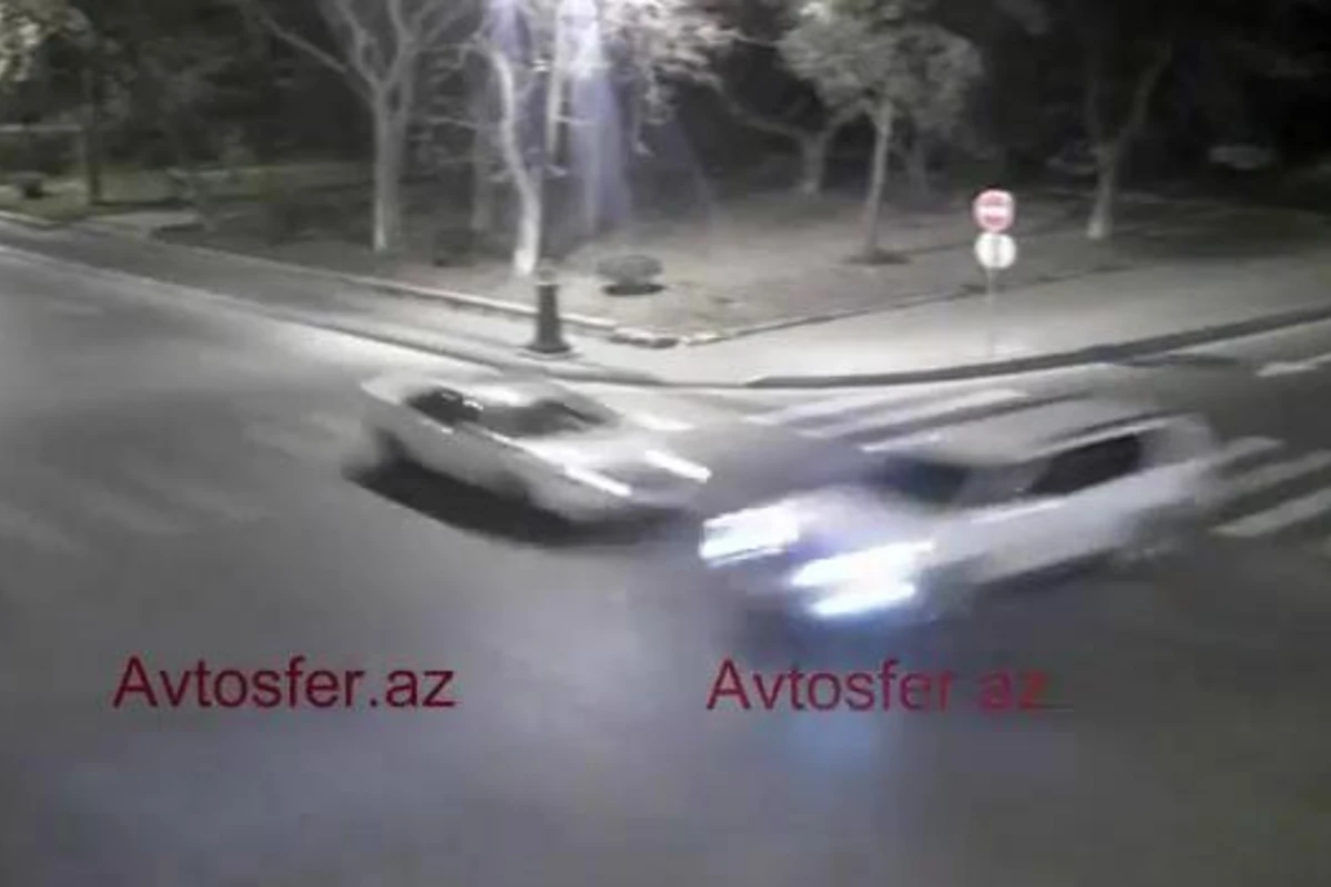 Ужасное ДТП в Баку. Иномарки разлетелись вдребезги (видео)