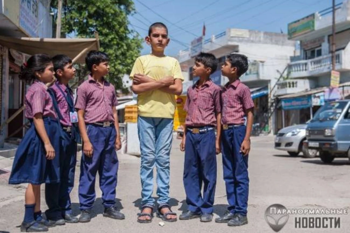 Самый высокий пятилетний мальчик в мире