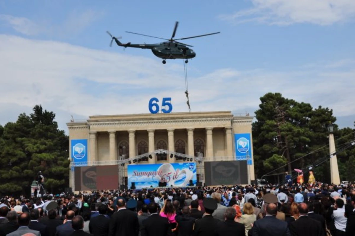 В Сумгайыте торжественно отметили День города