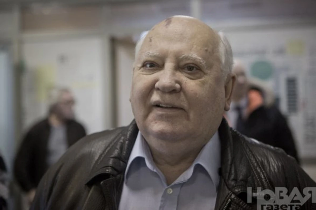 Горбачев поддержал политику Путина