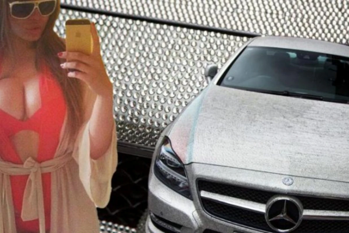 Молдавская студентка продала Mercedes с миллионом страз Swarovski ради бездомных животных