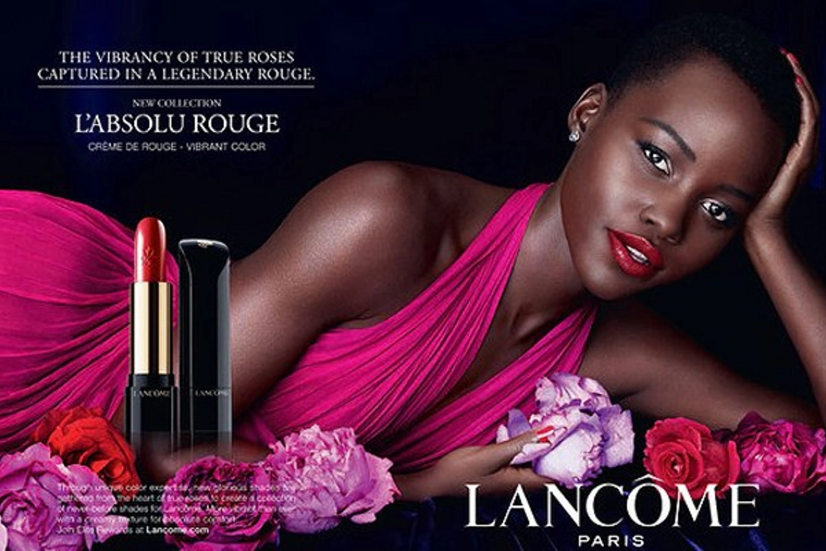 Люпита Нионго в рекламе Lancôme