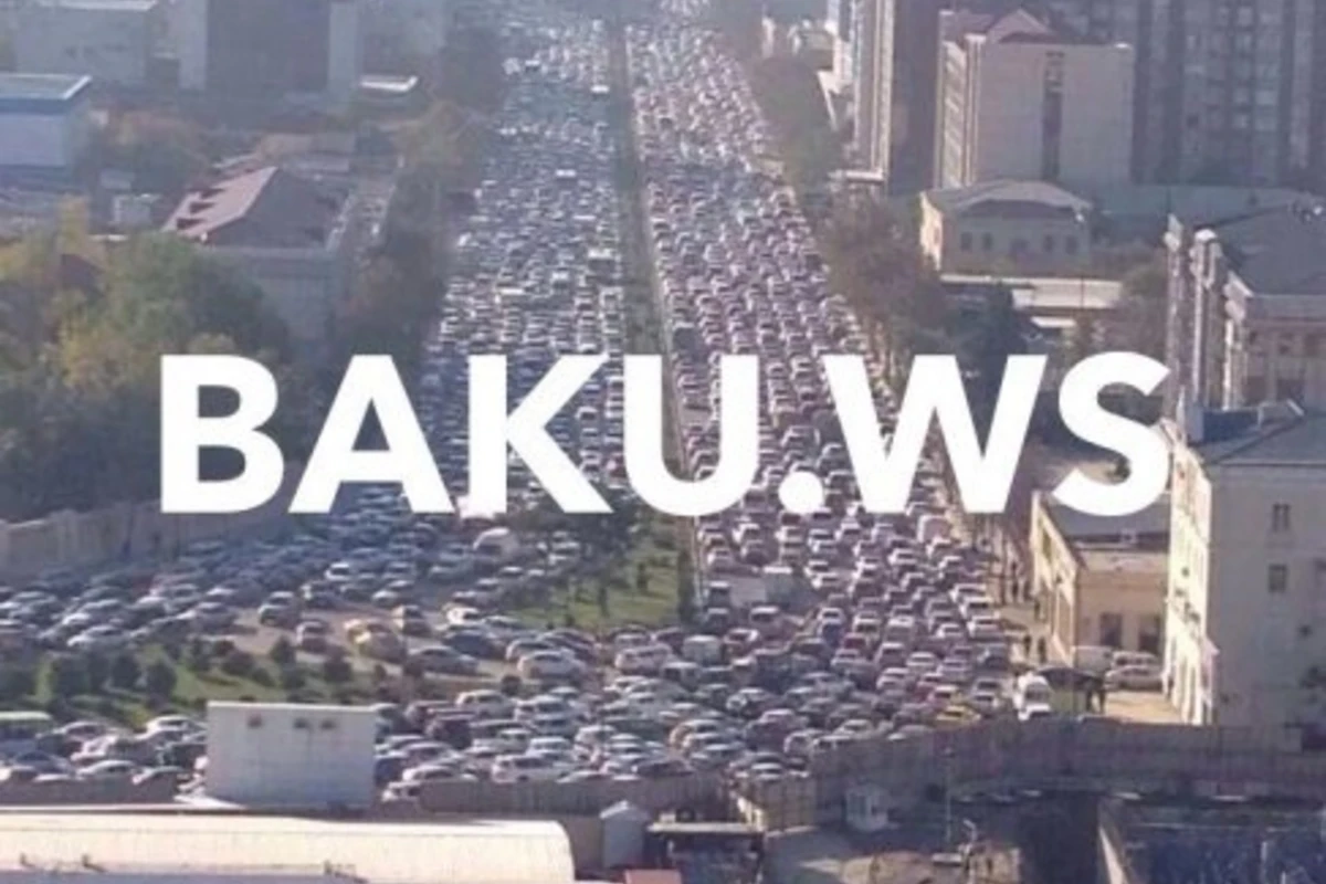 Ситуация на дорогах в Баку нормализовалась