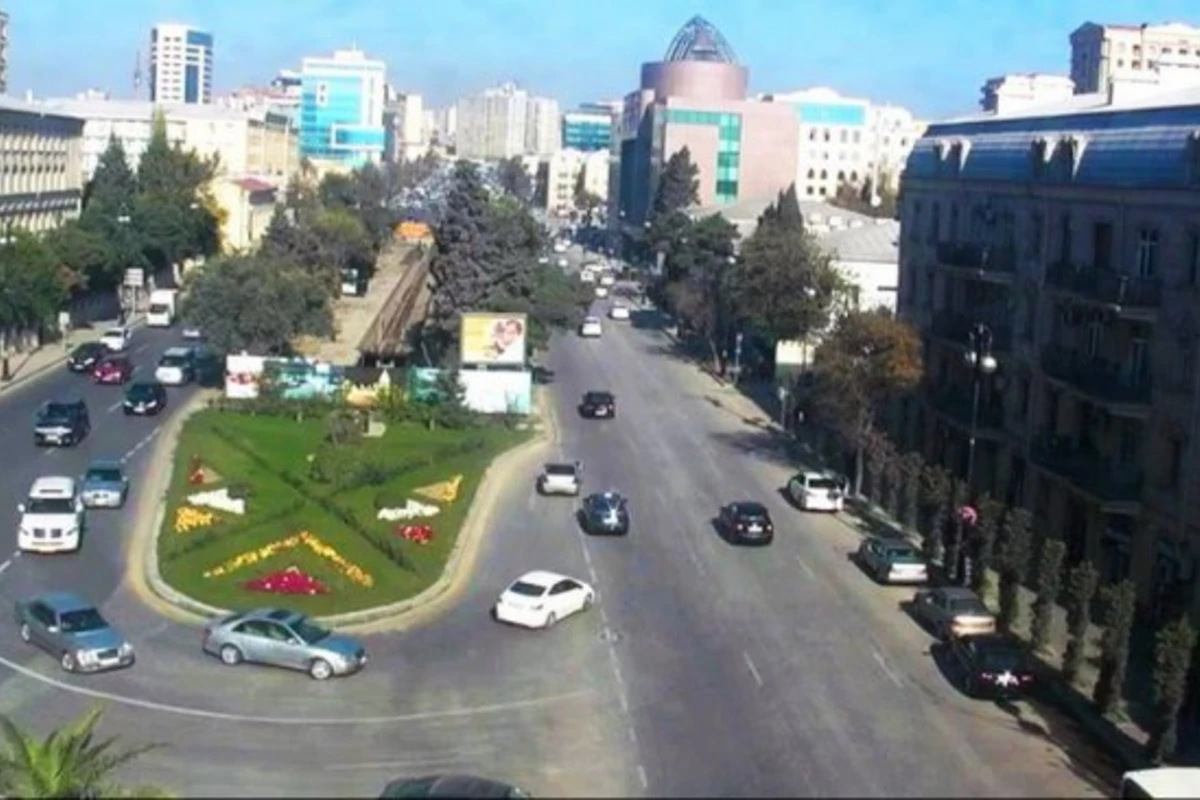 Сегодня вечером на центральной улице Баку будет ограничено автодвижение