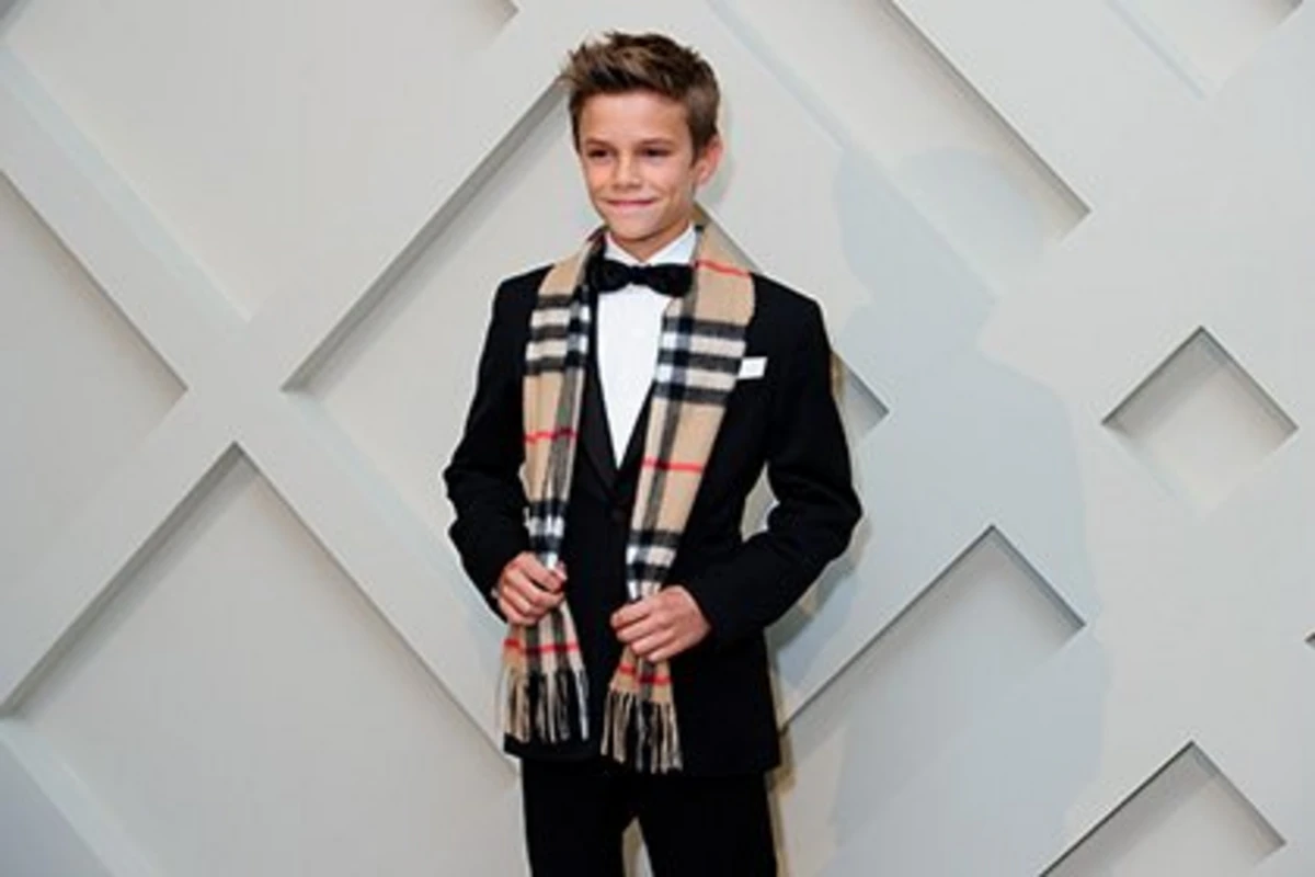 Гонорар Ромео Бекхэма за съемки в рекламе Burberry составил 71 тысячу долларов (видео)