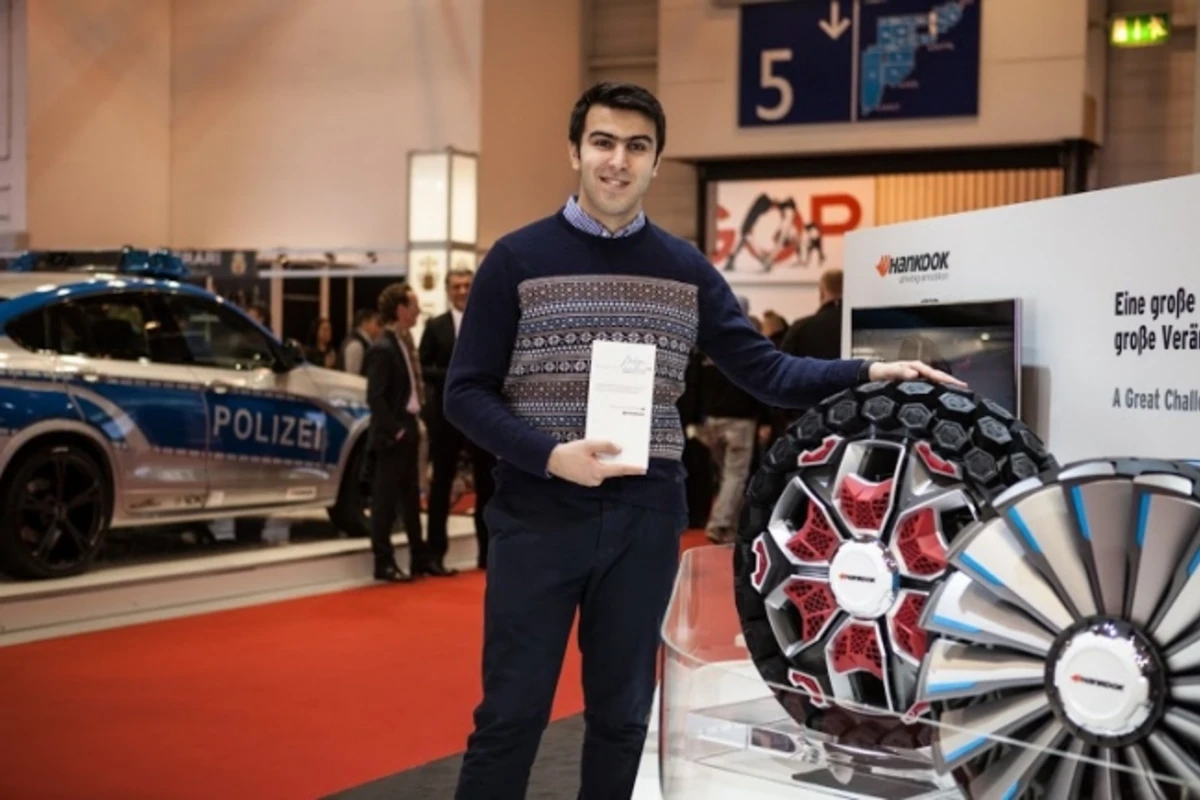 Азербайджанский дизайнер стал победителем конкурса Hankook Tyre Design Challenge 2014 (видео)