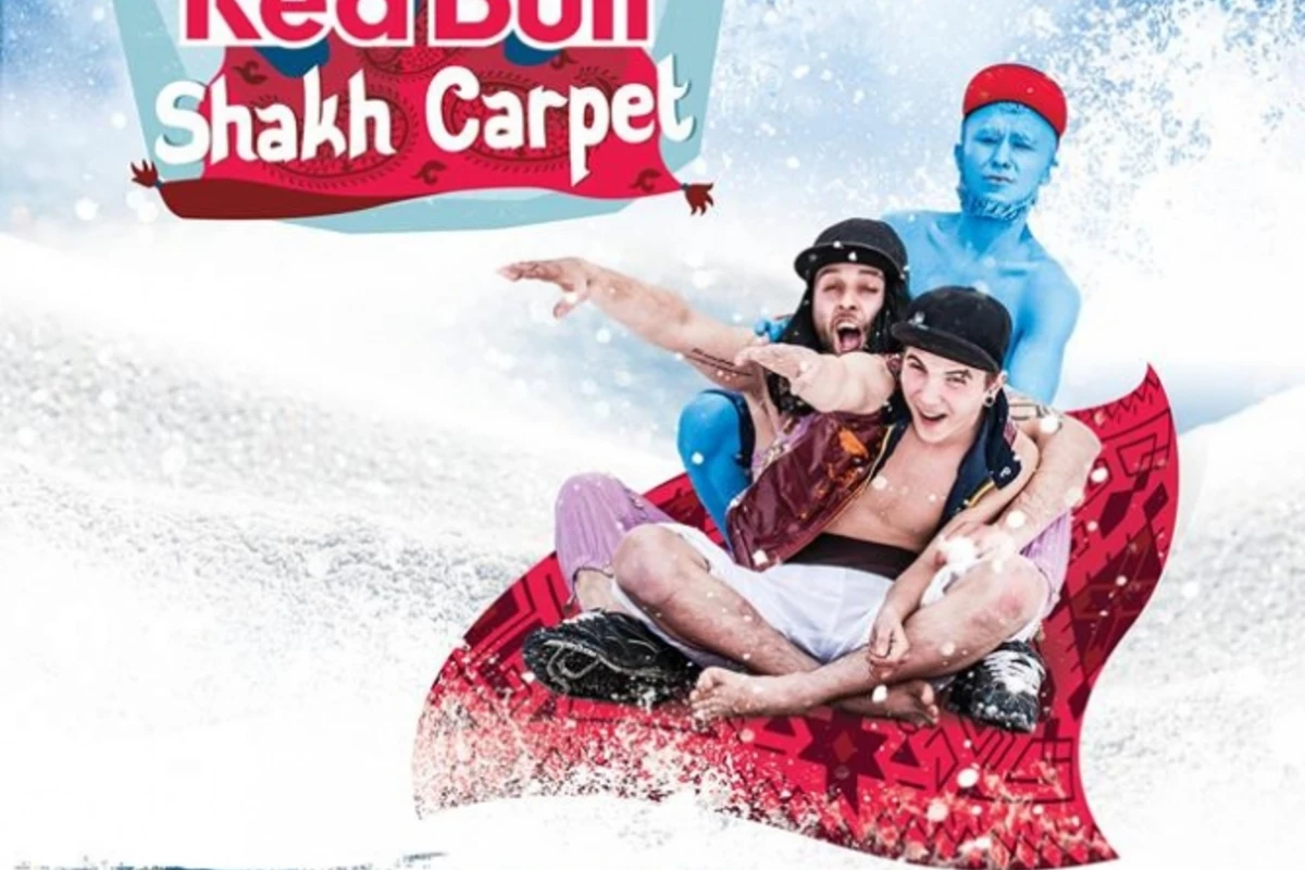 Red Bull Shakh Carpet - ковры-самолеты на горнолыжном курорте Шахдаг (видео)