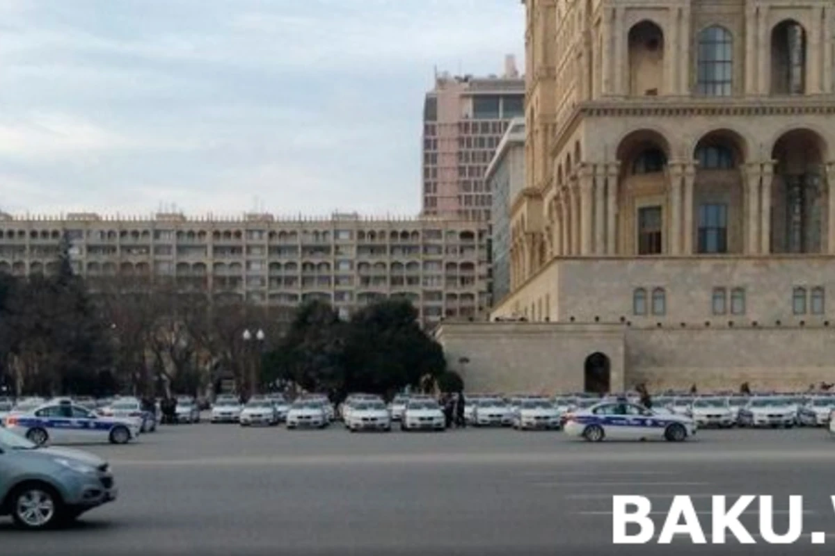 В Азербайджане заменят все полицейские автомобили
