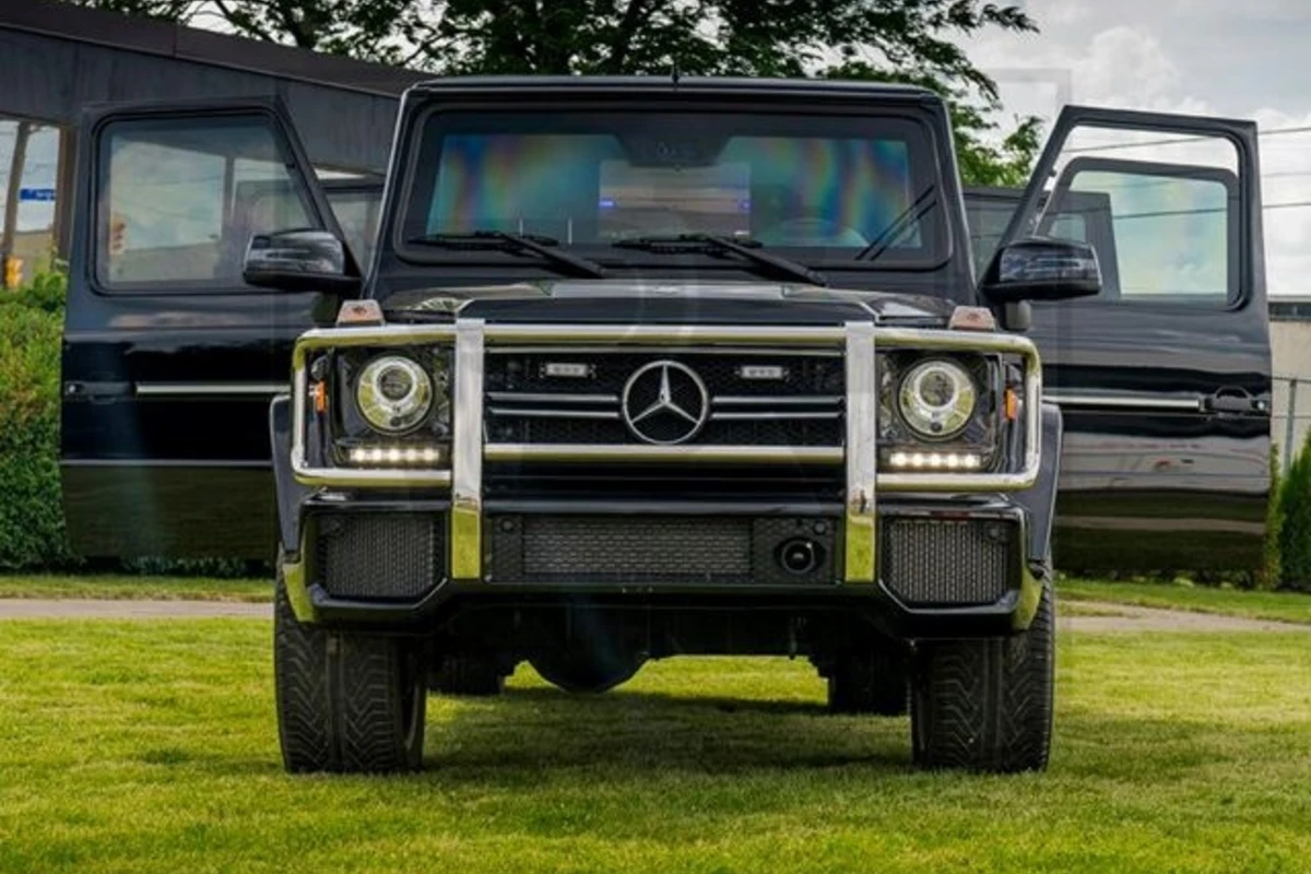 Бронированный на 1 000 000 долларов Mercedes G63 AMG