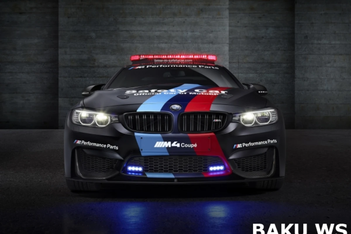 BMW M4 Safety Car с водяным охлаждением