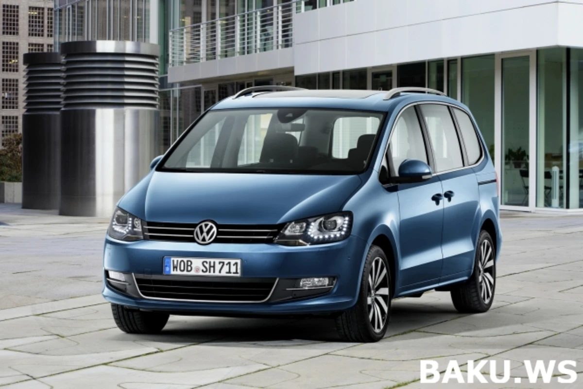 Volkswagen Sharan получил новые движки и опции