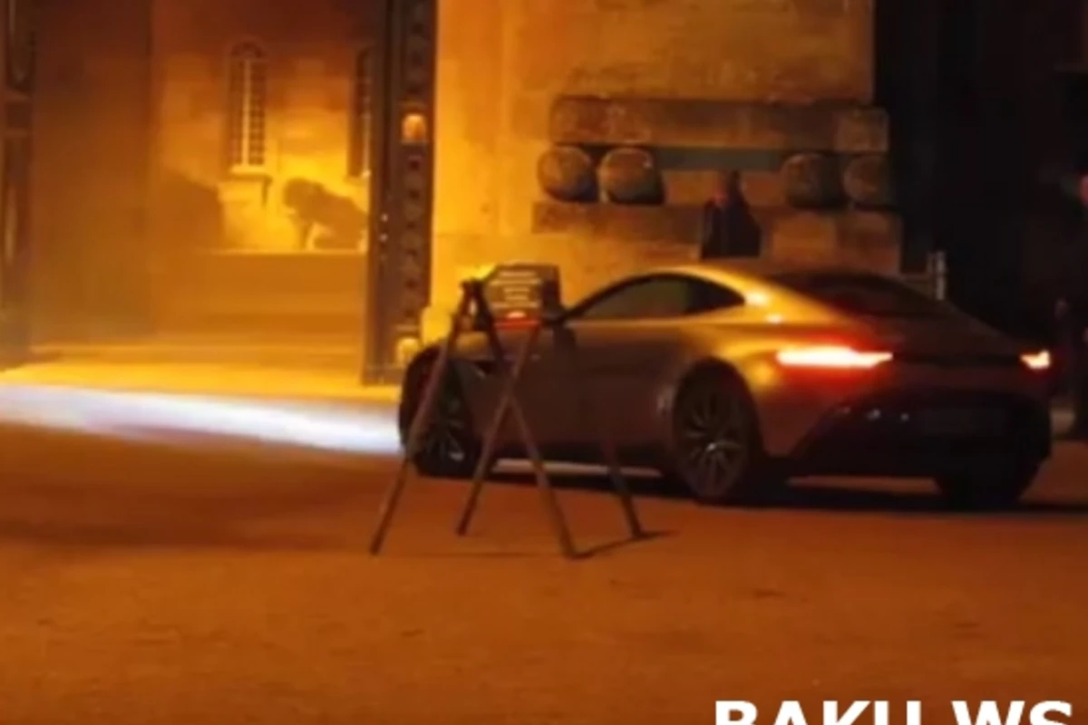 Backstage Aston Martin DB10 в новом фильме о Джеймсе Бонде (видео)